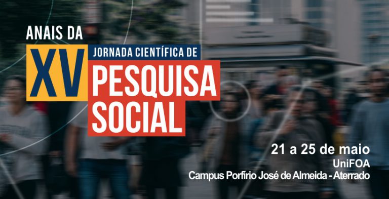 XV Jornada Científica de Pesquisa Social